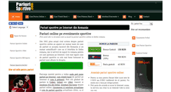 Desktop Screenshot of pariurisportive.com